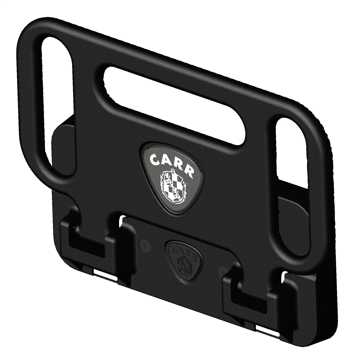 Carr HD MEGA STEP 2 or 2-1/2 in Receiver Fold-Away Hitch Step - 2 or 2-1/2 in Receiver - Black Powder Coat 194011 - Image 4