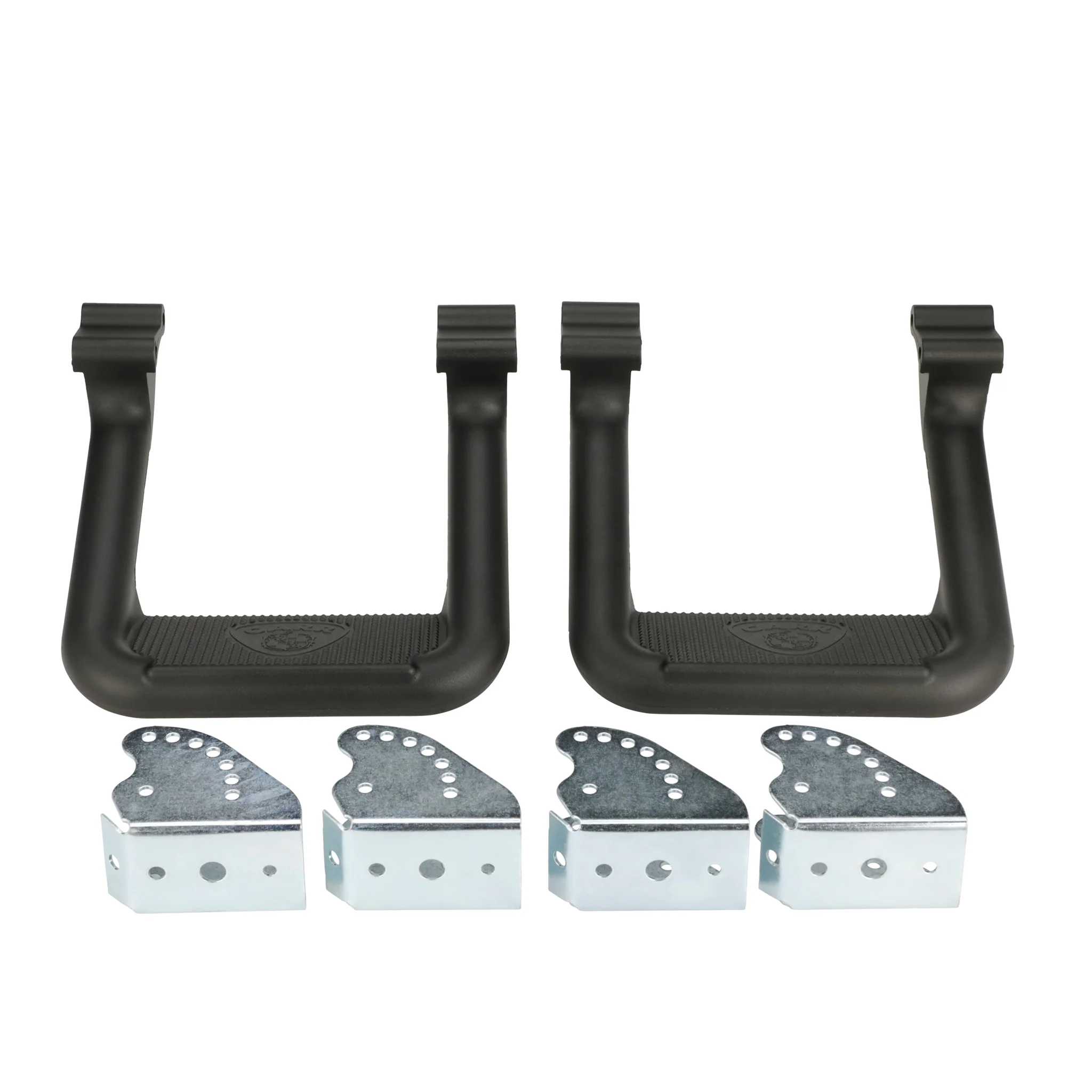 Carr Hoop II Step Bars - Black Powder Coat - Ford Fullsize SUV / Truck 1999-2016 104811 - Pair - Image 3