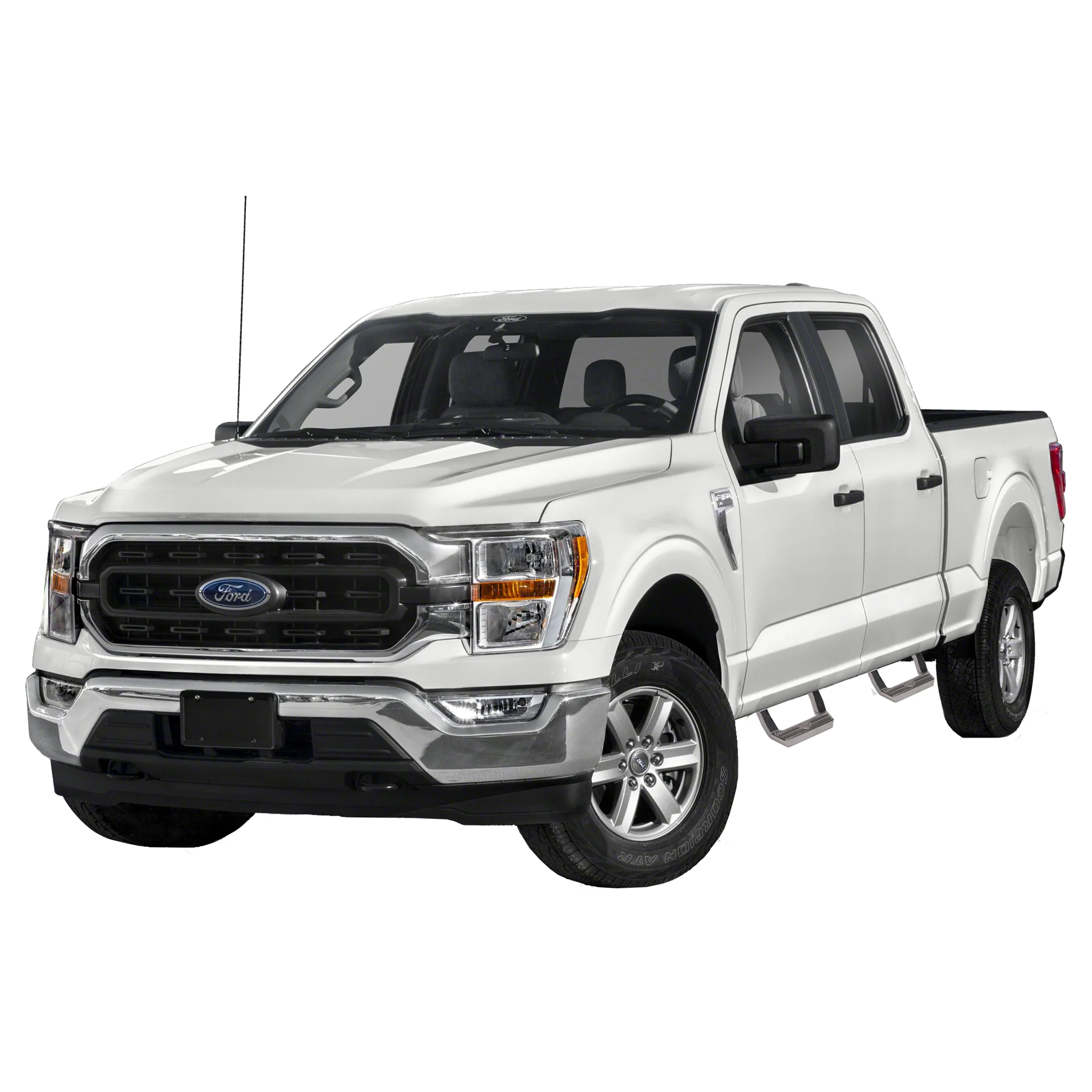 Carr LD Steps - Polished Aluminum - Ford Fullsize SUV / Truck 1999-2016 - Pair - Image 5