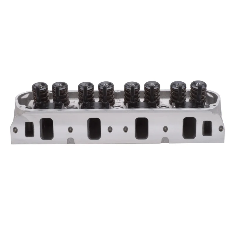 Edelbrock E-Series E-205 Cylinder Head - Assembled - 2.080 / 1.600 in Valve - 205 cc Intake - 60 cc Chamber - 1.550 in Springs - Small Block Ford - Pair - Image 8