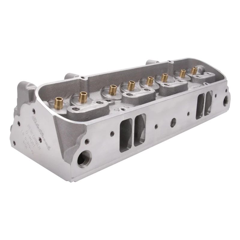 Edelbrock Performer Cylinder Head - Bare - 2.110 / 1.660 in Valve - 204 cc Intake - 87 cc Chamber - Pontiac V8 - Image 4