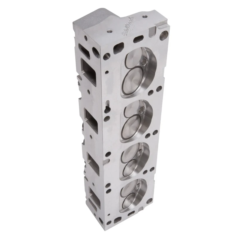 Edelbrock Performer RPM Cylinder Head - Assembled - 2.090 / 1.660 in Valve - 170 cc Intake - 76 cc Chamber - 1.550 in Springs - Ford FE-Series 60079 - Image 9